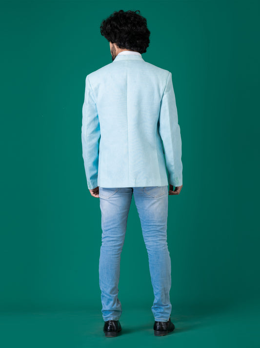 Exquisite Freezing Vapor Cotton Linen Blazer