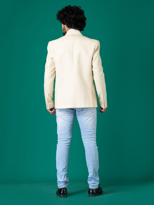 Regal Percale Khadi Cotton Blazer
