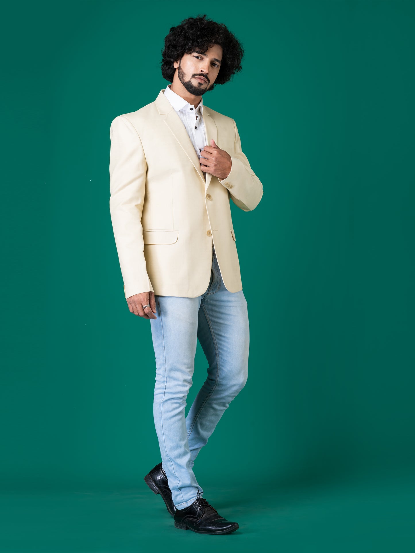 Regal Percale Khadi Cotton Blazer