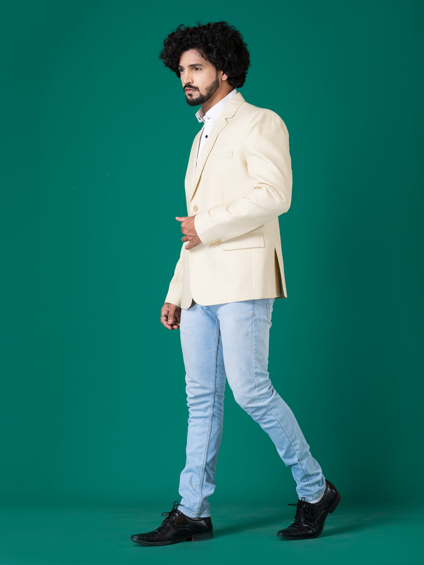 Regal Percale Khadi Cotton Blazer