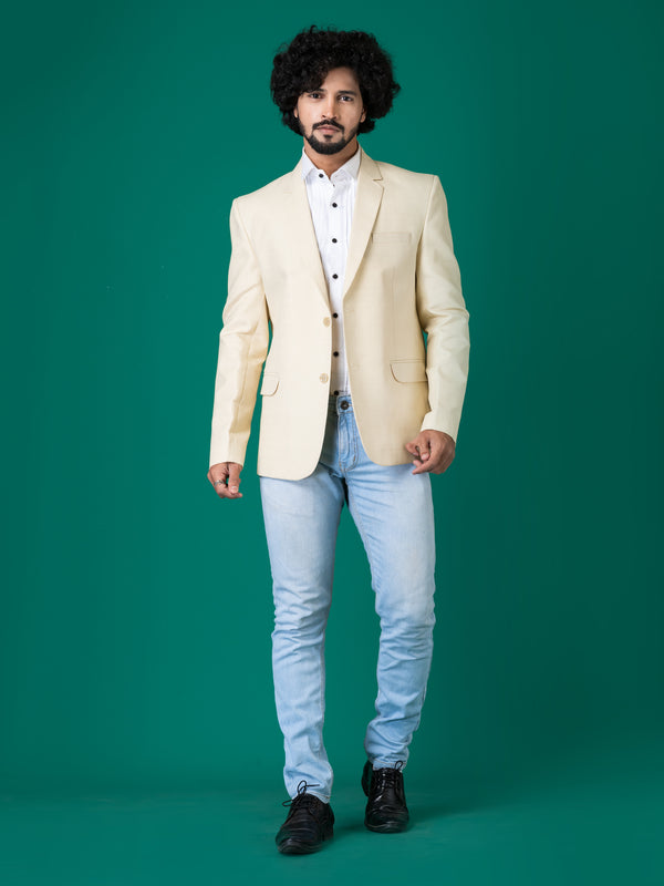 Regal Percale Khadi Cotton Blazer